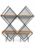 Diamond Bookcase – Metal Kitaplık